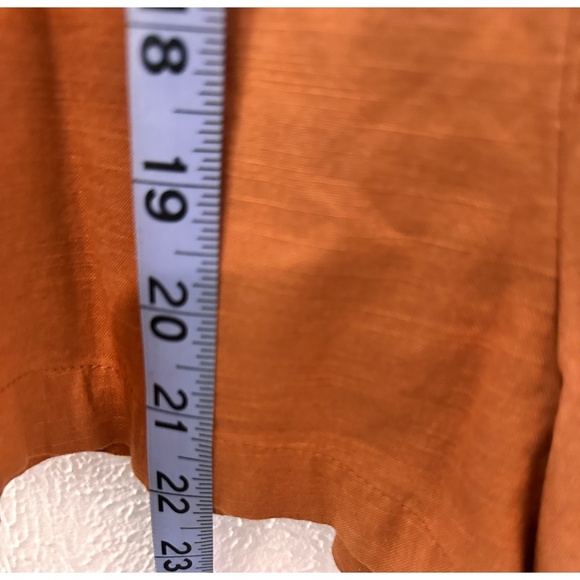 Abercrombie & Fitch Reddish Brown Adjustable Strap Belted Romper, w/ Pockets, M - Picture 10 of 14